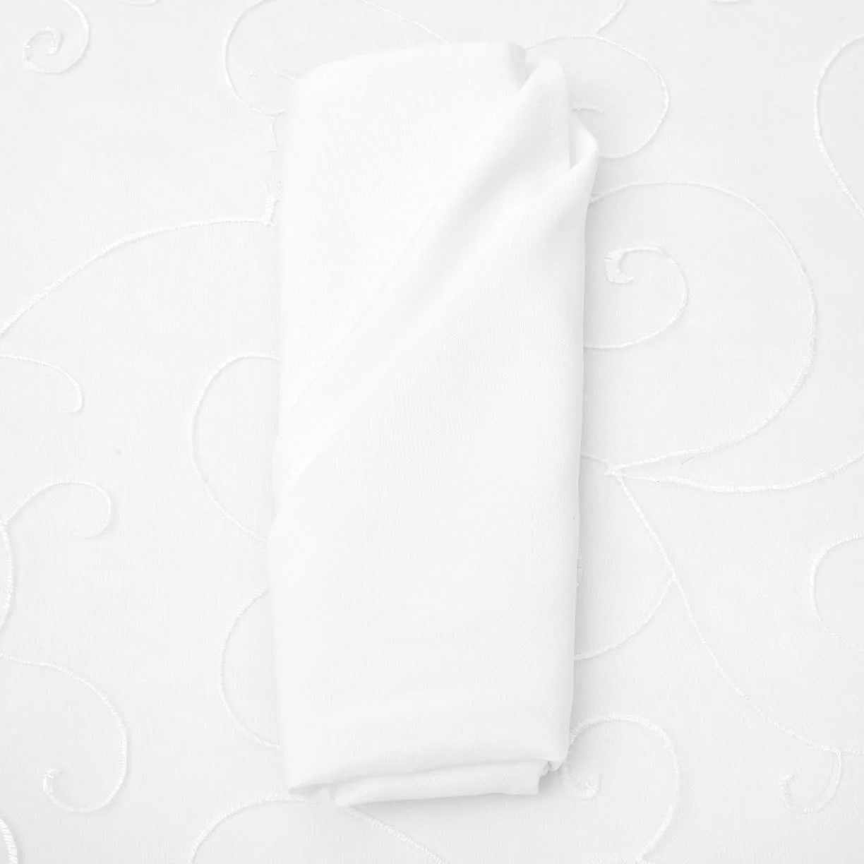 Cloth Napkins - White (50x50cm) - Image 3