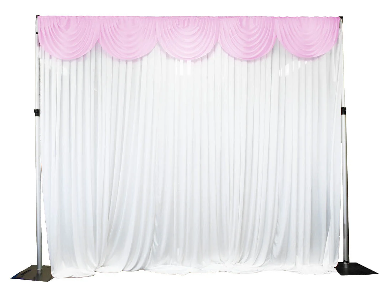 CLEARANCE Ice Silk Satin Swag  - Light Pink (3m) - Image 3