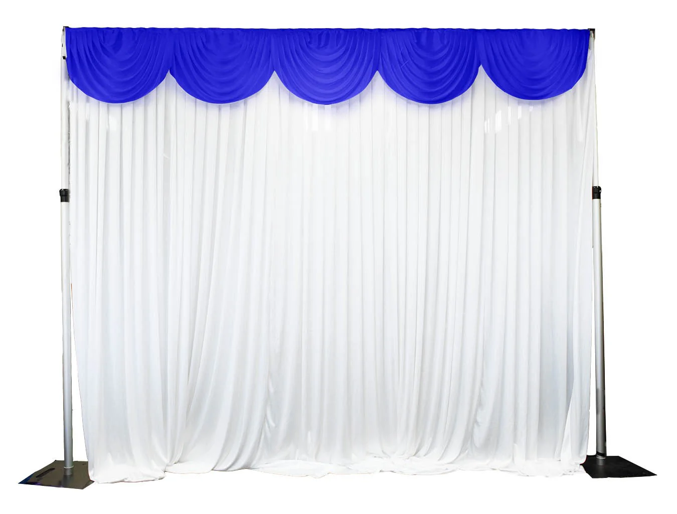 Ice Silk Satin Swag  - Royal Blue (3m) - Image 3