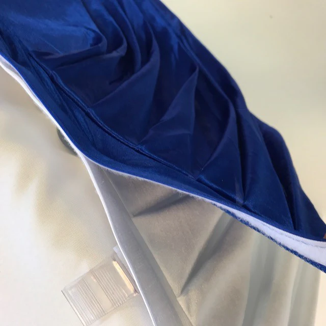 Ice Silk Satin Swag  - Royal Blue (3m) - Image 4