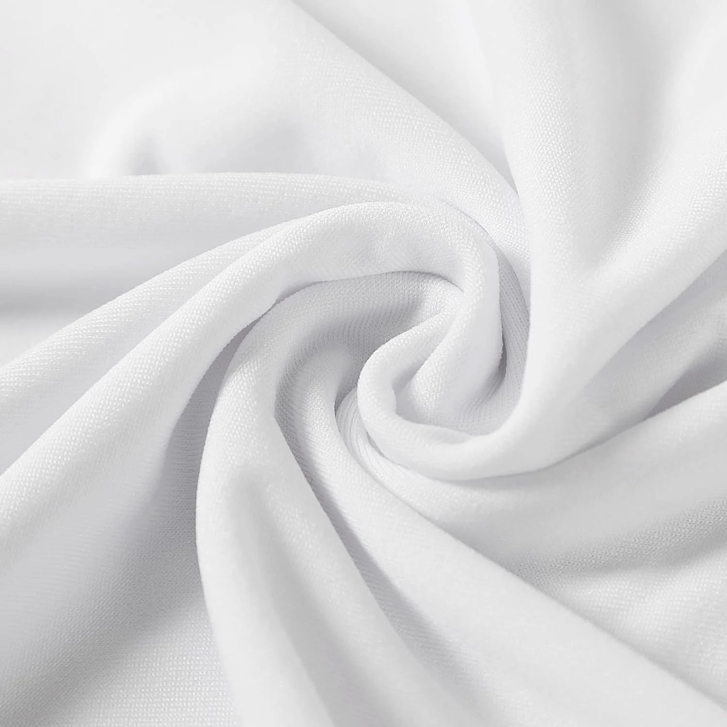 Lycra Chair Covers - White (210gsm) - Image 4