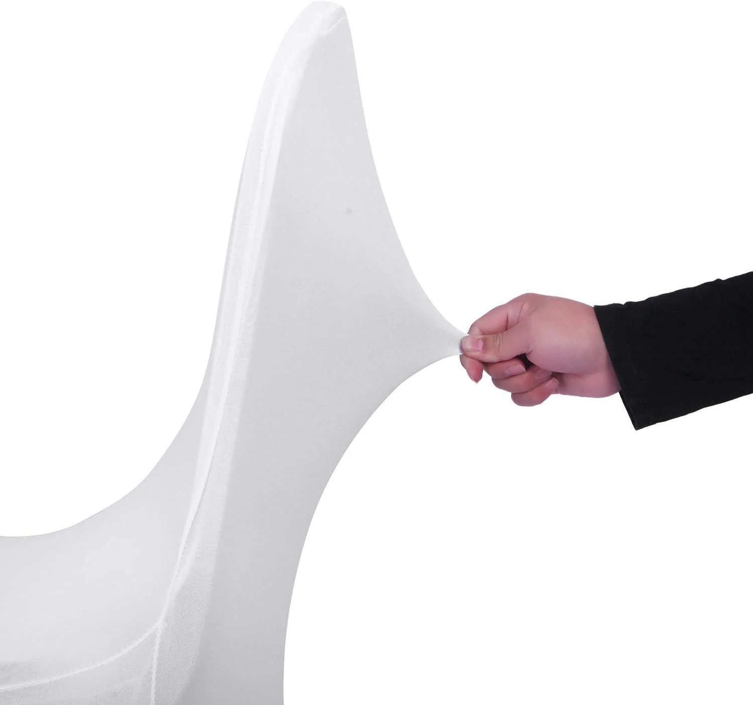 Lycra Chair Covers - White (210gsm) - Image 5